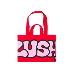 Retro Bubble Lush Big Bag - Red